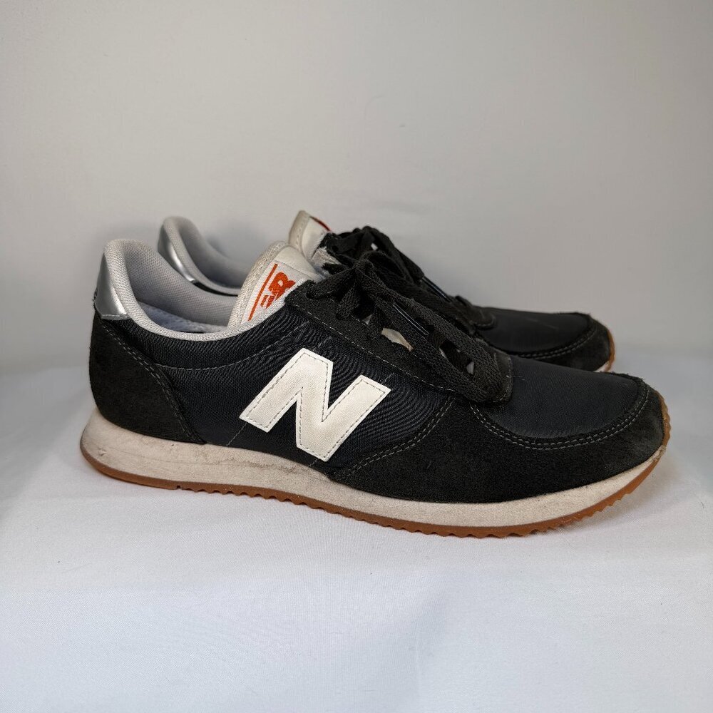 NEW BALANCE 220 Retro Forest Green Suede Sneakers Shoes 7 - Picture 2 of 11
